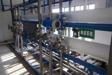 四川某渗滤液处理站纳滤装置