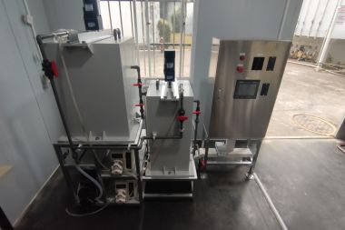 某上市公司消毒实验装置